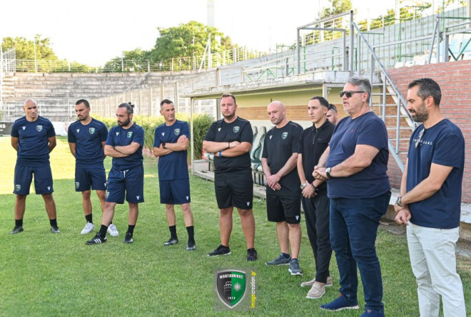 Φωτορεπορτάζ: Πρώτη προπόνηση  και Αγιασμός για τον Μακεδονικό