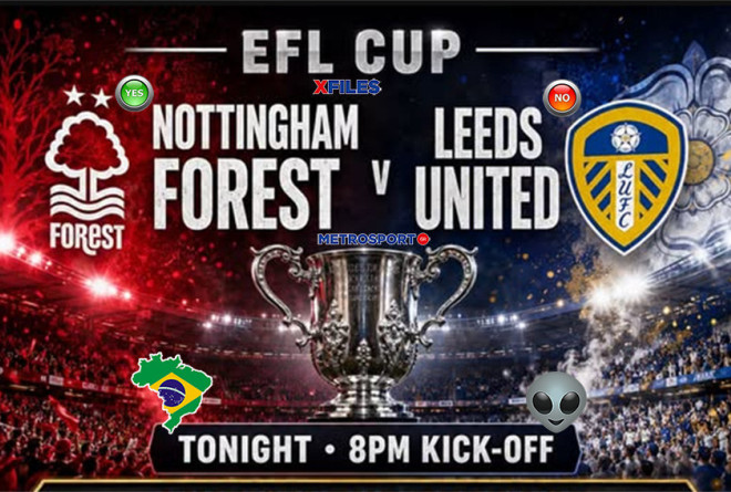 «X-Files»: Στον Μόλντερ σήμερα η ευθύνη: I want to believe you, darling Nottingham Forest...