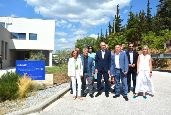 Επίσημη επίσκεψη στην ερευνητική υποδομή «ΕΝΕΡΓΩ» του ΕΚΕΤΑ στη Θεσσαλονίκη
