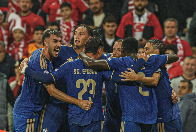 Nations League: Ιταλική «καταιγίδα» στην Τουρκία με 4άρα-Απέδρασε με Ολίσε από τις Βρυξέλλες η Γαλλία