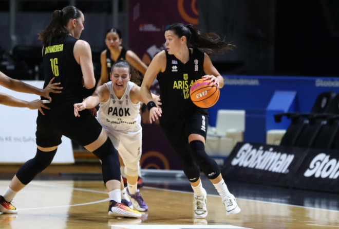 Women’s Basketball League 1: Ο ΠΑΟΚ πήρε (70-68) την ντερμπάρα με τον Άρη