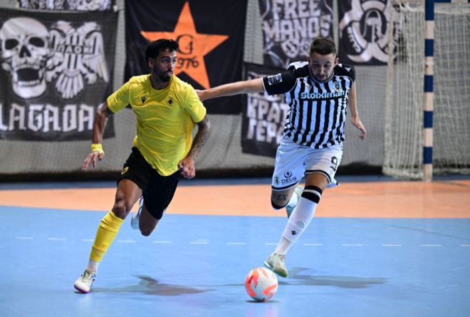 Futsal Super League: Τα παιχνίδια της 6ης αγωνιστικής-Με Ερμή Ζωγράφου ο ΠΑΟΚ