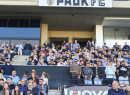 Ο πρόεδρος της ΕΠΟ παρακολουθεί τον μεγάλο τελικό του Κυπέλλου της ΕΠΣΜ