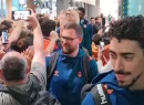 Αποθεώθηκε η αποστολή της Βαλένθια κατά την άφιξη στην Ισπανία