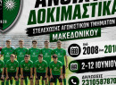 Δοκιμαστικά στην ακαδημία του Μακεδονικού  αλλά και στην πρώτη και δεύτερη ομάδα