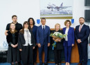 Αεροπορική εταιρία έδωσε σε Boeing το όνομα του Μιρτσέα, παρουσία του Ραζβάν Λουτσέσκου