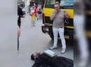Pride Θεσσαλονίκης: Ρασοφόρος ξάπλωσε μπροστά σε άρμα φωνάζοντας «μετανοείτε»