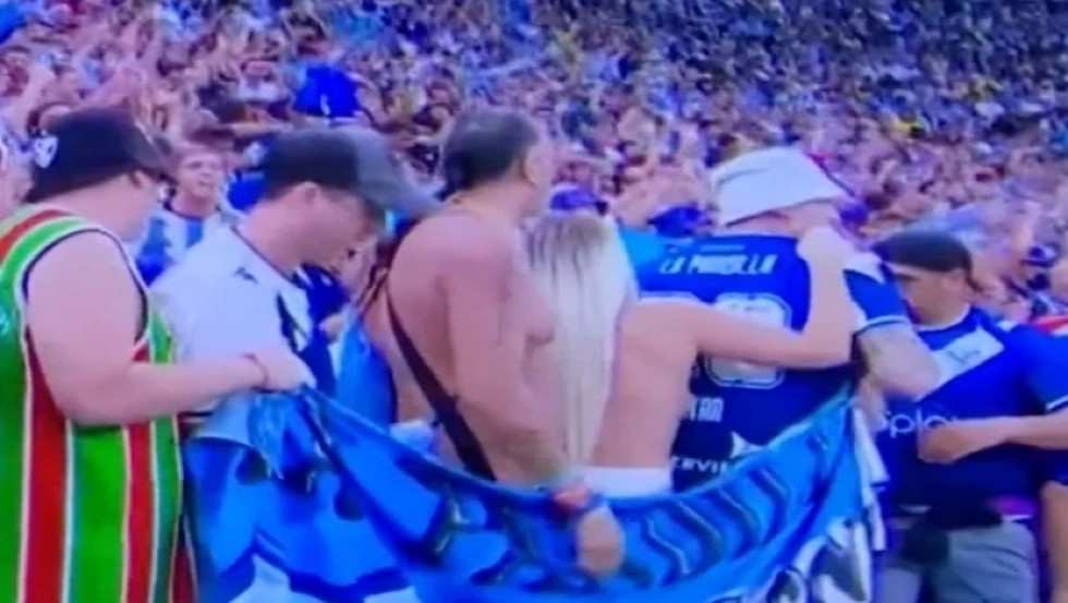 The topless Argentina fan who caused a stir in the final faces imprisonment in Qatar