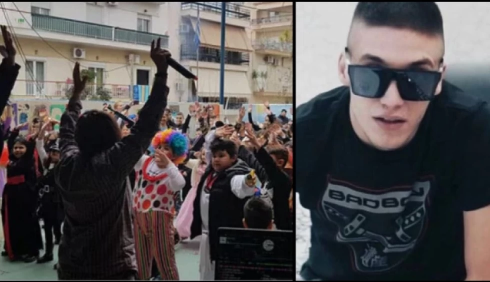 A generic square placeholder image with rounded corners in a figure.