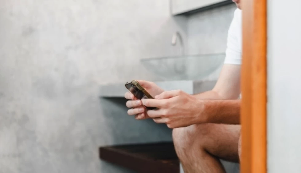 A generic square placeholder image with rounded corners in a figure.