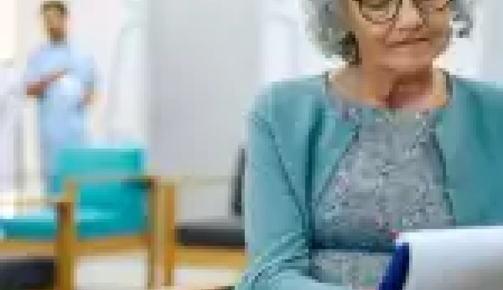 A generic square placeholder image with rounded corners in a figure.