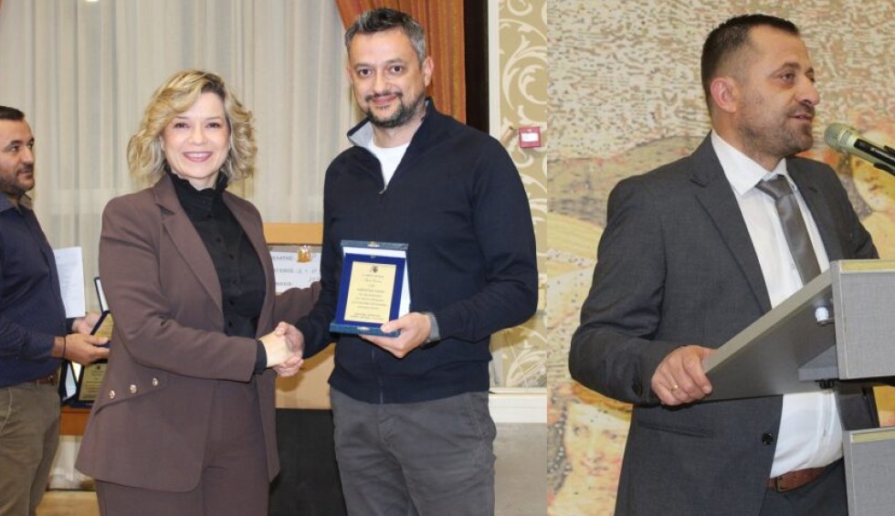 A generic square placeholder image with rounded corners in a figure.