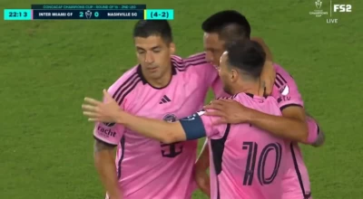Η Ίντερ Μαϊάμι με πρωταγωνιστές τους Μέσι και Σουάρες πέρασε στους "8" του CONCACAF Champions Cup