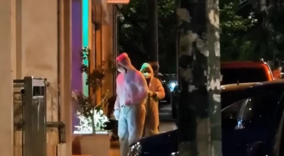 Άγιος Παντελεήμονας: Έκρηξη χειροβομβίδας σε καφετέρια-Δύο τραυματίες (vid)