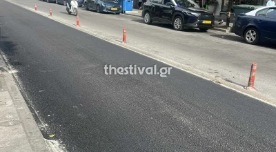 Θεσσαλονίκη: Λίφτινγκ στην οδό Μητροπόλεως για λακκούβες και αυλακώσεις