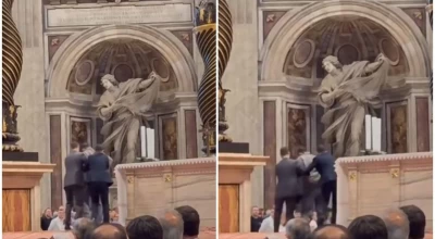Βατικανό: Άνδρας ούρησε στη Βασιλική του Αγίου Πέτρου (vid)