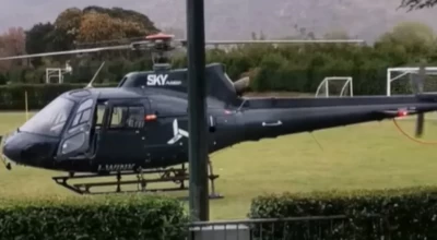 Ελικόπτερο προσγειώθηκε στο γήπεδο του Νέστου Χρυσούπολης