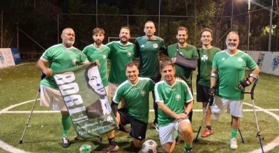 Έπαιξε με την ομάδα ακρωτηριασμένων του Παναθηναϊκού ο Νίνης