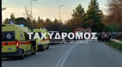 Βελεστίνο: Πώς προκλήθηκε το σοβαρό τροχαίο με την ανατροπή λεωφορείου