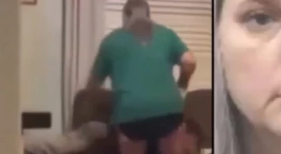 Δασκάλα χτυπά ασταμάτητα τον γιο της με ζώνη!