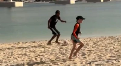 Στο Ντουμπάι για μπαλίτσα στην άμμο ο Γιαμάλ