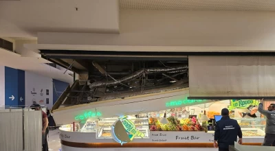 Θεσσαλονίκη: Πτώση οροφής σε εστιατόριο του Mediterranean Cosmos – Τραυματίας μία γυναίκα