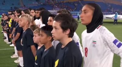 Ιράν: Η γυναικεία ομάδα ποδοσφαίρου δεν τραγούδησε τον εθνικό ύμνο (vid)