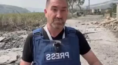 Τρομάζει το βίντεο με ισραηλινό πύραυλο στον νότιο Λίβανο