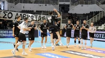 ΠΑΟΚ βόλεϊ ανδρών: Ορίστηκε ο πέμπτος ημιτελικός με τον Μίλωνα